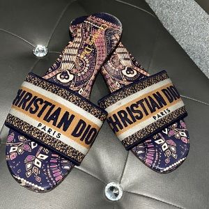 Authentic Dior Dway slides *limited edition*